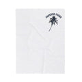 Velveteen Plush Blanket — Paradise Found Palm Tree Cozy Throw